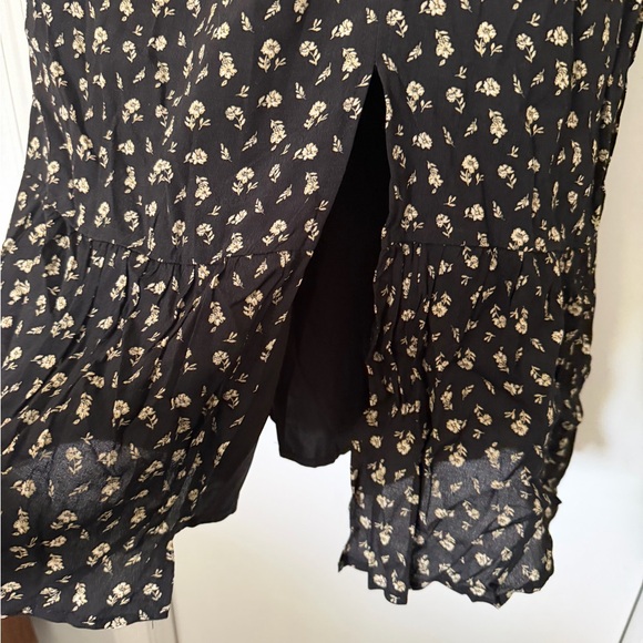 And Now This Black Floral Midi Dress - Plus Size 2X - Picture 5 of 10